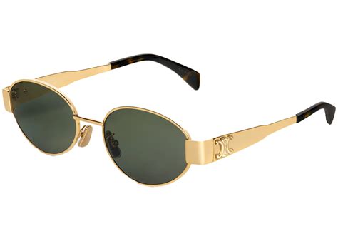 celine 4s235cmlb|TRIOMPHE METAL 01 SUNGLASSES IN METAL .